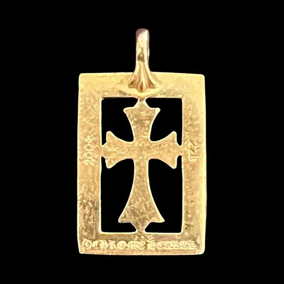 Authentic Chrome Hearts  yellow gold 22Carat  Made 2004 8 grams - Picture 2 of 2